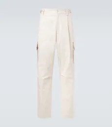 Pantalon cargo en coton mélangé Pantalon cargo en coton mélangé