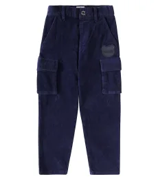 Pantalon cargo en velours côtelé de coton Pantalon cargo en velours côtelé de coton