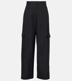 Pantalon cargo Gloria à taille haute en coton Pantalon cargo Gloria à taille haute en coton
