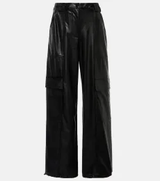 Pantalon cargo Sofia en cuir synthétique Pantalon cargo Sofia en cuir synthétique
