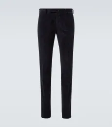 Pantalon chino en velours côtelé de coton