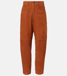 Pantalon Darelle en daim Pantalon Darelle en daim