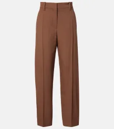 Pantalon de costume en laine mélangée Pantalon de costume en laine mélangée
