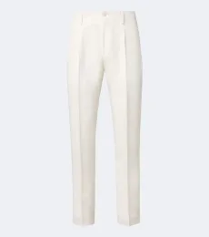 Pantalon de costume en lin et soie Pantalon de costume en lin et soie