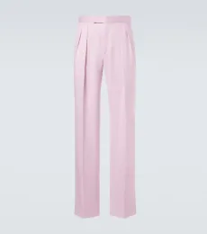 Pantalon de costume en soie