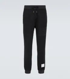 Pantalon de survêtement 4-Bar en coton et soie Pantalon de survêtement 4-Bar en coton et soie