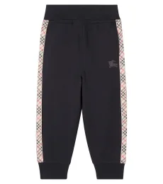 Pantalon de survêtement Burberry Check en coton Pantalon de survêtement Burberry Check en coton
