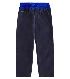 Pantalon de survêtement en denim à logo Pantalon de survêtement en denim à logo