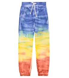 Pantalon de survêtement tie dye en coton Pantalon de survêtement tie dye en coton