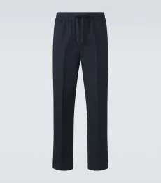 Pantalon droit Asolo en lin et coton Pantalon droit Asolo en lin et coton