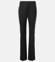 Pantalon droit en laine Pantalon droit en laine
