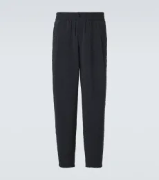 Pantalon droit en seersucker Pantalon droit en seersucker