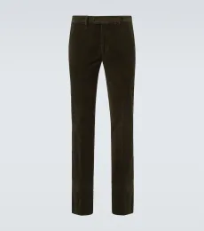 Pantalon droit en velours côtelé Pantalon droit en velours côtelé