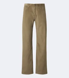 Pantalon droit en velours de coton Pantalon droit en velours de coton
