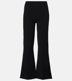 Pantalon évasé à taille haute Pantalon évasé à taille haute