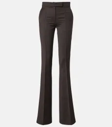 Pantalon flare à taille haute Pantalon flare à taille haute