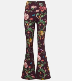 Pantalon flare Meditation en coton mélangé Pantalon flare Meditation en coton mélangé