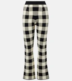 Pantalon flare Pippa à carreaux Pantalon flare Pippa à carreaux