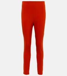Pantalon skinny à taille haute en néoprène Pantalon skinny à taille haute en néoprène