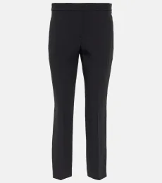Pantalon slim en crêpe Pantalon slim en crêpe