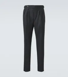 Pantalon slim en laine Pantalon slim en laine