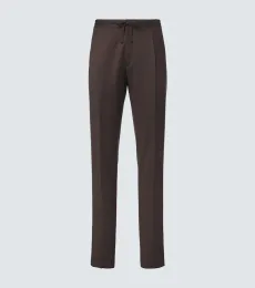 Pantalon slim en laine vierge Pantalon slim en laine vierge