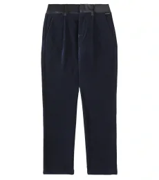Pantalon slim en velours de coton Pantalon slim en velours de coton