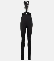 Pantalones ajustados Ruby de tiro alto Pantalones ajustados Ruby de tiro alto