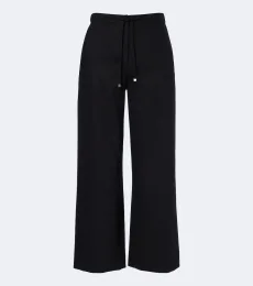 Pantalones anchos de lana