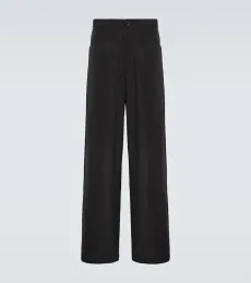 Pantalones anchos de tiro alto