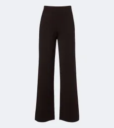 Pantalones anchos en mezcla de lana Pantalones anchos en mezcla de lana