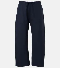 Pantalones anchos Jane en mezcla de lana