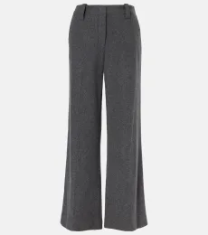 Pantalones anchos Violet de tiro medio Pantalones anchos Violet de tiro medio