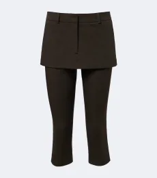 Pantalones capri de algodón Pantalones capri de algodón