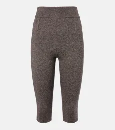 Pantalones capri de lana Pantalones capri de lana