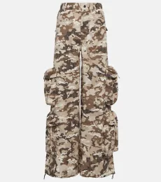 Pantalones cargo de algodón estampados Pantalones cargo de algodón estampados