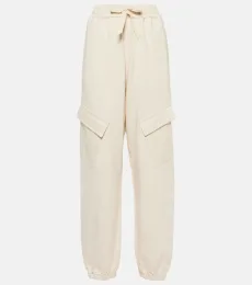 Pantalones cargo de jersey de algodón Pantalones cargo de jersey de algodón