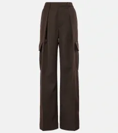 Pantalones cargo de lana Pantalones cargo de lana