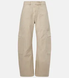 Pantalones cargo Marcelle de sarga Pantalones cargo Marcelle de sarga