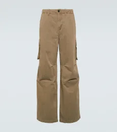 Pantalones cargo Mount de algodón espigado