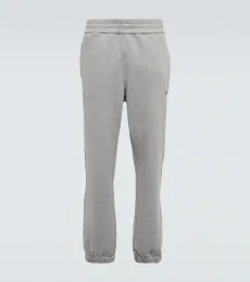 Pantalones de algodón con logo Pantalones de algodón con logo