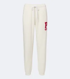 Pantalones deportivos de jersey de algodón Pantalones deportivos de jersey de algodón