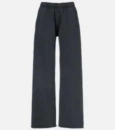 Pantalones deportivos de jersey de algodón Pantalones deportivos de jersey de algodón