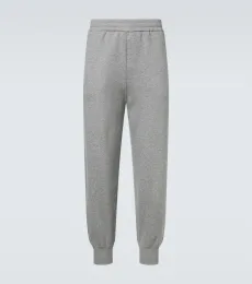 Pantalones deportivos de jersey de algodón Pantalones deportivos de jersey de algodón