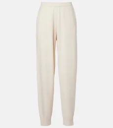 Pantalones deportivos de lana y cachemir Pantalones deportivos de lana y cachemir