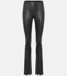 Pantalones flared Vegas Strip de piel Pantalones flared Vegas Strip de piel