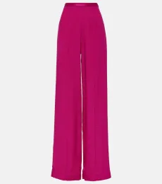 Pantalones palazzo Marlene de crepé cady Pantalones palazzo Marlene de crepé cady