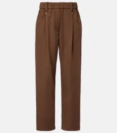 Pantalones rectos con cuentas Monili Pantalones rectos con cuentas Monili