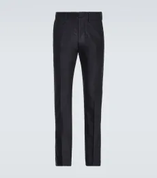 Pantalones rectos de algodón