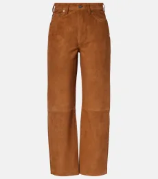 Pantalones rectos Miro de tiro alto Pantalones rectos Miro de tiro alto